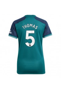 Fotbalové Dres Arsenal Thomas Partey #5 Dámské Třetí Oblečení 2023-24 Krátký Rukáv
